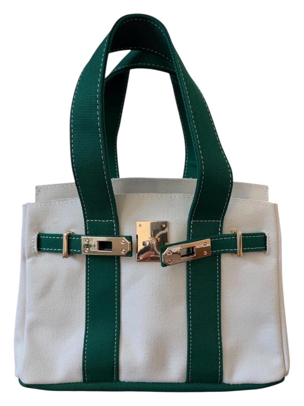 COASTAL MUST- Mini Boatkin with Green Trim